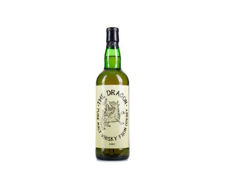 HIGHLAND PARK 1961 THE DRAGONSingle malt.Orkney’s Highland Park distillery is situated in the town of Kirkwall on the site of