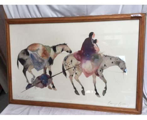  Sale Item:    CANGO GALLERY PICTURE HORSES(AF)   Vat Status:   No Vat   Buyers Premium:  This lot is subject to a Buyers Pre