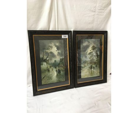  Sale Item:    2 FRAMED PRINTS L W GOZZARD   Vat Status:   No Vat   Buyers Premium:  This lot is subject to a Buyers Premium 