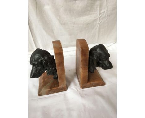  Sale Item:    PAIR DOG BOOKENDS (AF)   Vat Status:   No Vat   Buyers Premium:  This lot is subject to a Buyers Premium of 15
