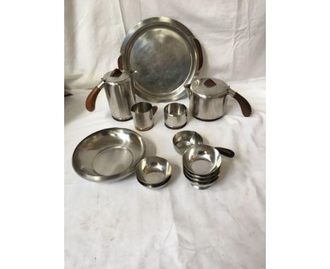  Sale Item:    DANISH S S TEA SERVICE   Vat Status:   No Vat   Buyers Premium:  This lot is subject to a Buyers Premium of 15
