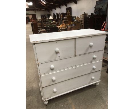  Sale Item:    2 OVER 3 PINE CHEST   Vat Status:   No Vat   Buyers Premium:  This lot is subject to a Buyers Premium of 15% +