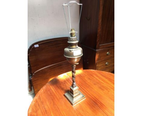  Sale Item:    BRASS LAMP (AF)   Vat Status:   No Vat   Buyers Premium:  This lot is subject to a Buyers Premium of 15% + Vat