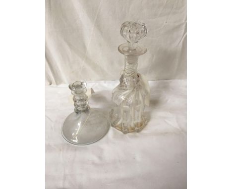  Sale Item:    2 DECANTERS   Vat Status:   No Vat   Buyers Premium:  This lot is subject to a Buyers Premium of 15% + Vat @ 2