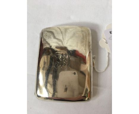  Sale Item:    SILVER CIGARETTE CASE INSCRIBED T Y  Vat Status:   No Vat   Buyers Premium:  This lot is subject to a Buyers P