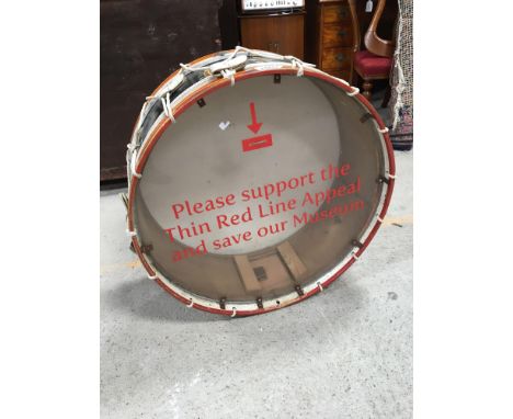  Sale Item:    ARGYLL &amp; SUTHERLAND DRUM (AF)   Vat Status:   No Vat   Buyers Premium:  This lot is subject to a Buyers Pr