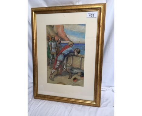  Sale Item:    PASTEL VIKINGS BY W CUTHBERTSON   Vat Status:   No Vat   Buyers Premium:  This lot is subject to a Buyers Prem