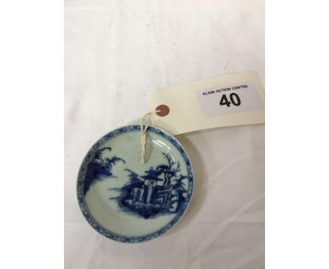  Sale Item:    NANKING CARGO PLATE 10CM DIAM (CHRISTIES LABEL TO REAR)  Vat Status:   No Vat   Buyers Premium:  This lot is s