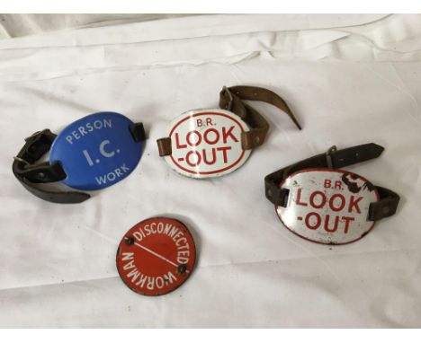  Sale Item:    ASSORTED WORKERS ARM BANDS ETC   Vat Status:   No Vat   Buyers Premium:  This lot is subject to a Buyers Premi