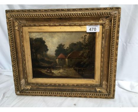  Sale Item:    GILT FRAMED OIL PAINTING (AF)   Vat Status:   No Vat   Buyers Premium:  This lot is subject to a Buyers Premiu