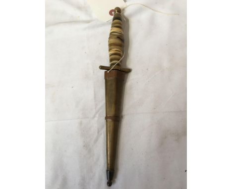  Sale Item:    BRASS DAGGER   Vat Status:   No Vat   Buyers Premium:  This lot is subject to a Buyers Premium of 15% + Vat @ 