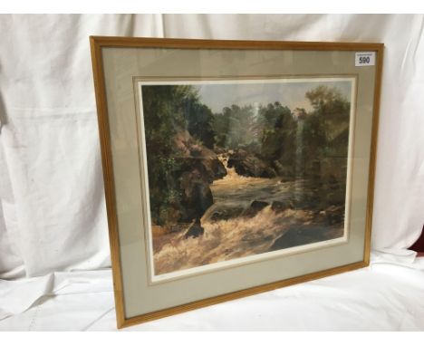  Sale Item:    LTD EDITION PRINT 10/500 BY W GARFIT  Vat Status:   No Vat   Buyers Premium:  This lot is subject to a Buyers 