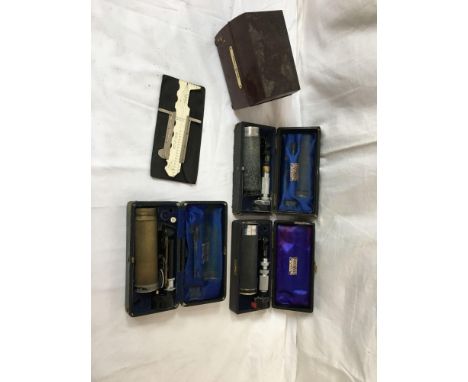  Sale Item:    VARIOUS OPTICIANS CASED INSTRUMENTS (AF)  Vat Status:   No Vat   Buyers Premium:  This lot is subject to a Buy