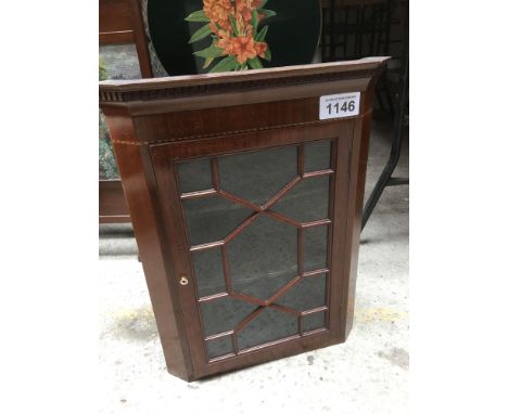  Sale Item:    SMALL CORNER CABINET   Vat Status:   No Vat   Buyers Premium:  This lot is subject to a Buyers Premium of 15% 