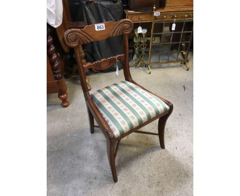  Sale Item:    DINING CHAIR   Vat Status:   No Vat   Buyers Premium:  This lot is subject to a Buyers Premium of 15% + Vat @ 