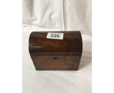  Sale Item:    TEA CADDY (AF)   Vat Status:   No Vat   Buyers Premium:  This lot is subject to a Buyers Premium of 15% + Vat 