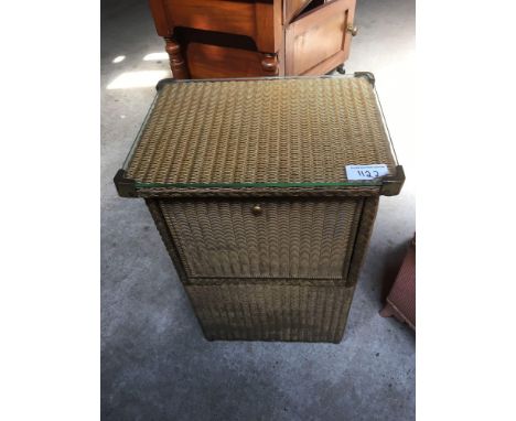  Sale Item:    OTTOMAN &amp; BEDSIDE CABINET (AF)   Vat Status:   No Vat   Buyers Premium:  This lot is subject to a Buyers P