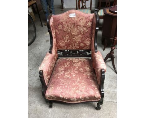  Sale Item:    WING BACK CHAIR (AF)   Vat Status:   No Vat   Buyers Premium:  This lot is subject to a Buyers Premium of 15% 