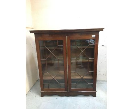  Sale Item:    MAHOGANY BOOKCASE (AF)   Vat Status:   No Vat   Buyers Premium:  This lot is subject to a Buyers Premium of 15