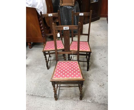  Sale Item:    3 PINK BEDROOM CHAIRS   Vat Status:   No Vat   Buyers Premium:  This lot is subject to a Buyers Premium of 15%
