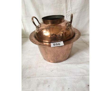  Sale Item:    J N FERGUSON EDINBURGH 3 GALLON COPPER POT STILL  Vat Status:   No Vat   Buyers Premium:  This lot is subject 