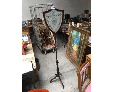  Sale Item:    POLE SCREEN   Vat Status:   No Vat   Buyers Premium:  This lot is subject to a Buyers Premium of 15% + Vat @ 2