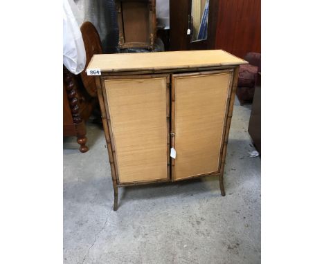  Sale Item:    BAMBOO CABINET   Vat Status:   No Vat   Buyers Premium:  This lot is subject to a Buyers Premium of 15% + Vat 