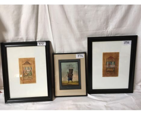  Sale Item:    3 PICTURES PERSIAN/NORTH AFRICAN   Vat Status:   No Vat   Buyers Premium:  This lot is subject to a Buyers Pre