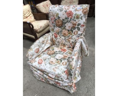 Sale Item:    EASY CHAIR   Vat Status:   No Vat   Buyers Premium:  This lot is subject to a Buyers Premium of 15% + Vat @ 20