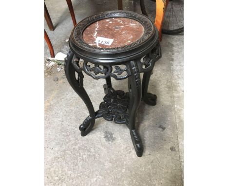  Sale Item:    MARBLE TOP STAND   Vat Status:   No Vat   Buyers Premium:  This lot is subject to a Buyers Premium of 15% + Va