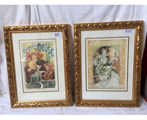  Sale Item:    PAIR PARIS LADY PRINTS ( FRAMES AF)  Vat Status:   No Vat   Buyers Premium:  This lot is subject to a Buyers P