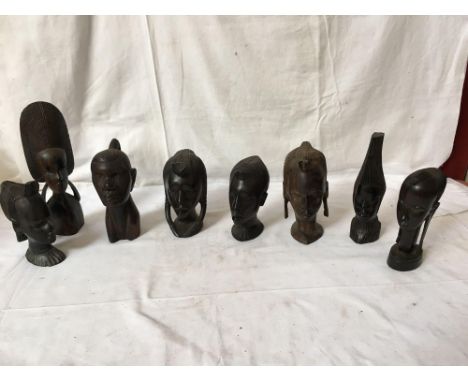 Sale Item:    BOX WOODEN BUSTS (AF)   Vat Status:   No Vat   Buyers Premium:  This lot is subject to a Buyers Premium of 15%