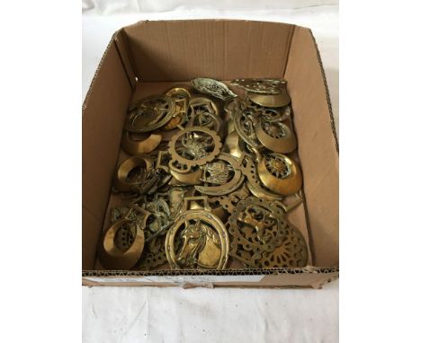  Sale Item:    BOX HORSE BRASSES   Vat Status:   No Vat   Buyers Premium:  This lot is subject to a Buyers Premium of 15% + V