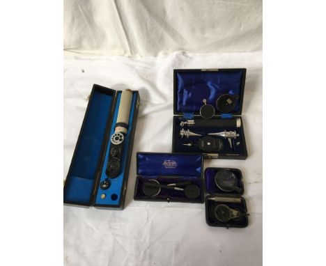  Sale Item:    4 CASED OPTHALMIC INSTRUMENTS (AF)  Vat Status:   No Vat   Buyers Premium:  This lot is subject to a Buyers Pr