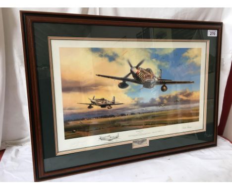  Sale Item:    SIGNED LT ED PRINT 15/50 DUXFORD EAGLES BY N TRUDGIAN  Vat Status:   No Vat   Buyers Premium:  This lot is sub