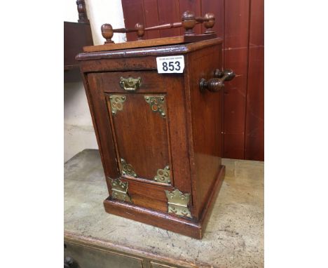  Sale Item:    BRASS BOUND COAL BOX   Vat Status:   No Vat   Buyers Premium:  This lot is subject to a Buyers Premium of 15% 