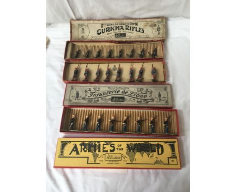  Sale Item:    3 BOXES ARMY FIGURES (AF)   Vat Status:   No Vat   Buyers Premium:  This lot is subject to a Buyers Premium of