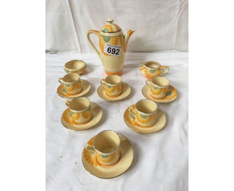  Sale Item:    15 PCS GRAYS POTTERY TEA SERVICE (1 SAUCER AF)  Vat Status:   No Vat   Buyers Premium:  This lot is subject to