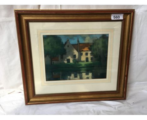  Sale Item:    PASTEL PICTURE HOUSE   Vat Status:   No Vat   Buyers Premium:  This lot is subject to a Buyers Premium of 15% 