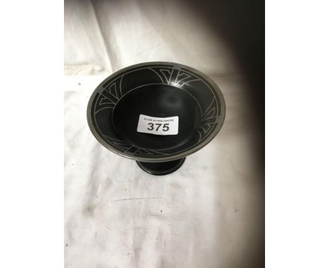  Sale Item:    GLASS DISH WITH SILVER OVERLAY   Vat Status:   No Vat   Buyers Premium:  This lot is subject to a Buyers Premi