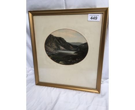  Sale Item:    OIL PAINTING -HILL &amp; RIVER   Vat Status:   No Vat   Buyers Premium:  This lot is subject to a Buyers Premi