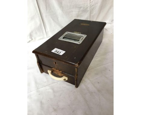  Sale Item:    WOODEN TILL (AF)   Vat Status:   No Vat   Buyers Premium:  This lot is subject to a Buyers Premium of 15% + Va