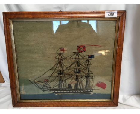 Sale Item:    SAILORS WOOLWORK BOATS   Vat Status:   No Vat   Buyers Premium:  This lot is subject to a Buyers Premium of 15