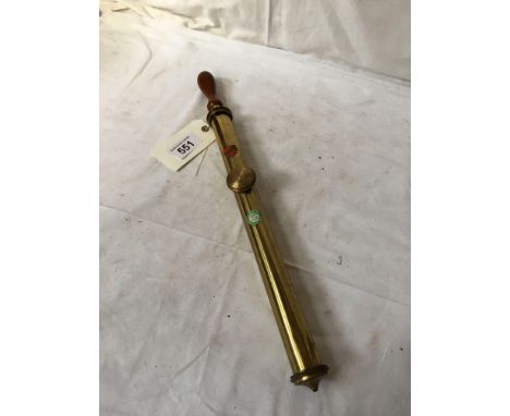  Sale Item:    BIRMINGHAM BRASS SPRAYER   Vat Status:   No Vat   Buyers Premium:  This lot is subject to a Buyers Premium of 