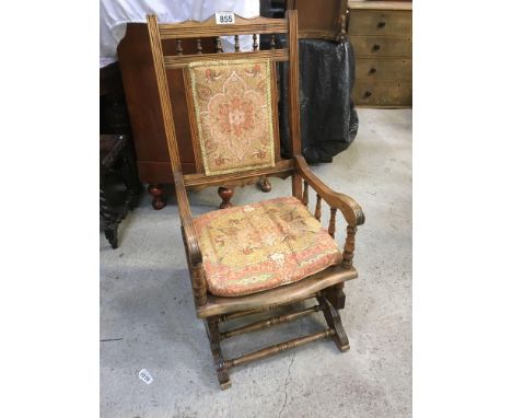  Sale Item:    ROCKING CHAIR (AF)   Vat Status:   No Vat   Buyers Premium:  This lot is subject to a Buyers Premium of 15% + 