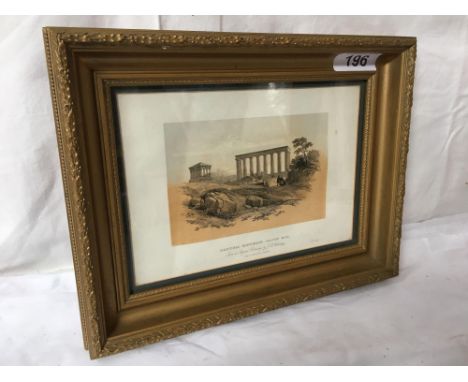  Sale Item:    PRINT NATIONAL MONUMENT CARLTON HILL  Vat Status:   No Vat   Buyers Premium:  This lot is subject to a Buyers 