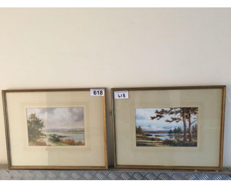  Sale Item:    PAIR W C PAINTINGS BY G TREVOR   Vat Status:   No Vat   Buyers Premium:  This lot is subject to a Buyers Premi