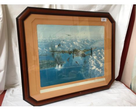  Sale Item:    SIGNED LT ED PRINT 411/500 THE SINKING OF TIRPITZ G COULSTON  Vat Status:   No Vat   Buyers Premium:  This lot