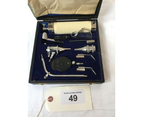  Sale Item:    CASED OPTHALMASCOPE   Vat Status:   No Vat   Buyers Premium:  This lot is subject to a Buyers Premium of 15% +