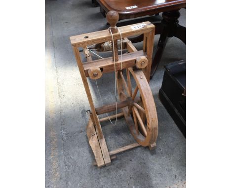  Sale Item:    SPINNING WHEEL &amp; ACCESSORIES   Vat Status:   No Vat   Buyers Premium:  This lot is subject to a Buyers Pre